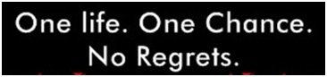 no regrets My TOP 10 Commandments of Life Long Rapid Fat Loss (Part 1: The “Hidden” Intangibles to Living a Lean Life)